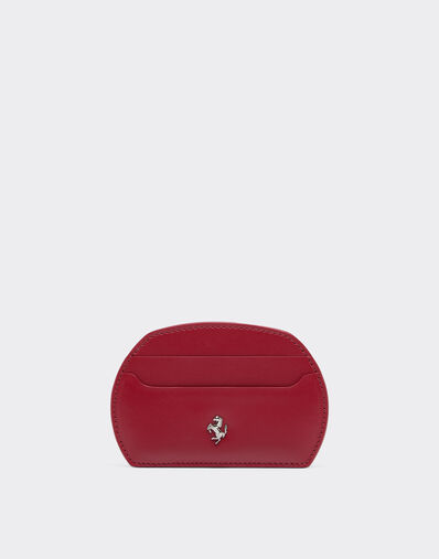 Ferrari CC HOLDER LA FERRARI DINO BAG PLAIN LEATHER Rosso Maison 50617f