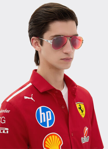Ray-Ban for Scuderia Ferrari RB3762M Hypercar Ferrari Ray-Ban for Scuderia Ferrari RB3762M Hypercar 银色 LA017f