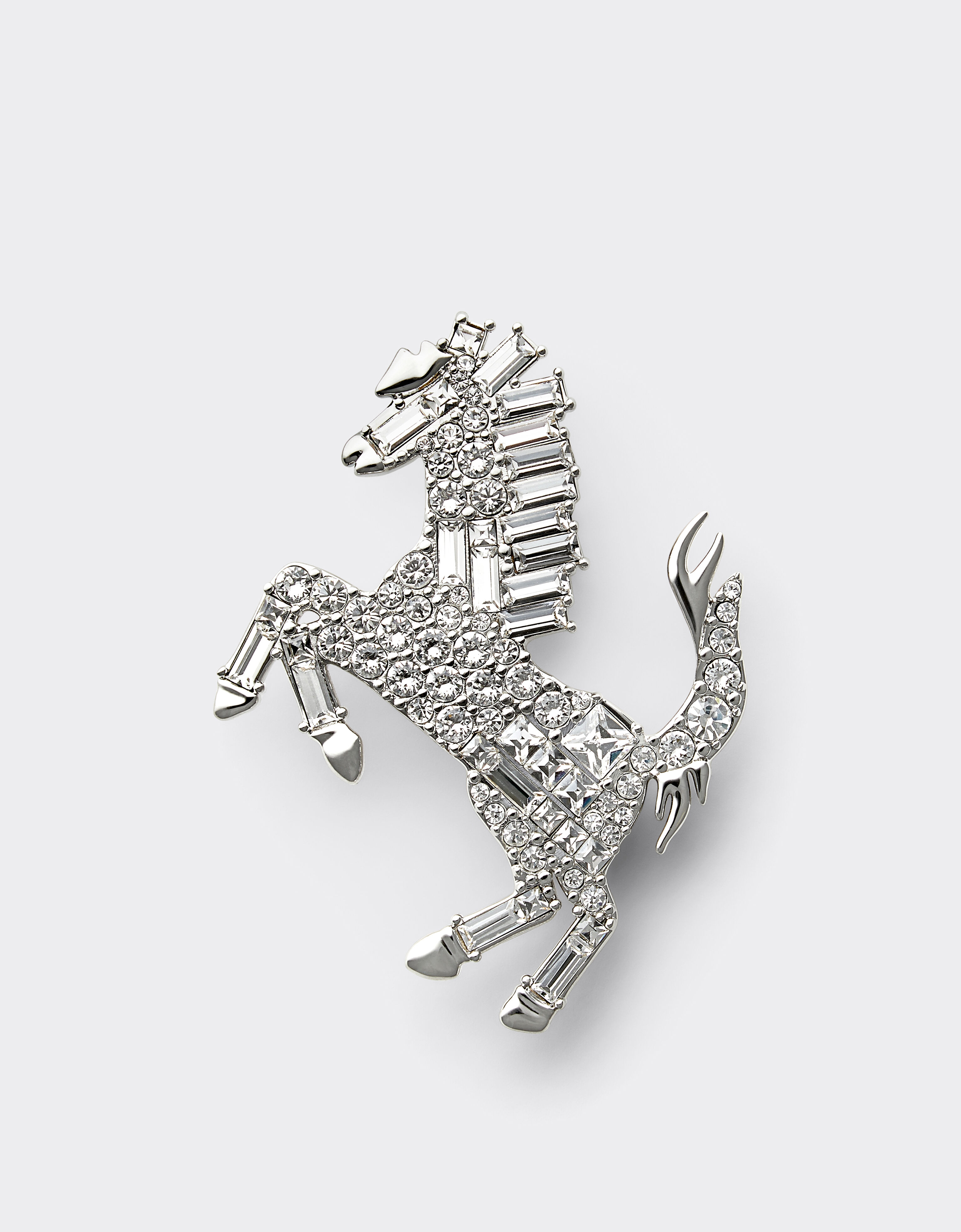Broche Cavallino Rampante Strass Ferrari Broche Cavallino Rampante Strass Silver CGWSP0001JU00005f