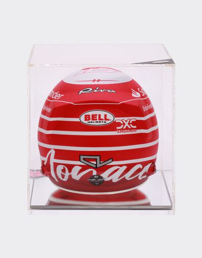 Ferrari 2023 Charles Leclerc mini helmet in 1:2 scale - Monaco Special Edition 红色 F0901f