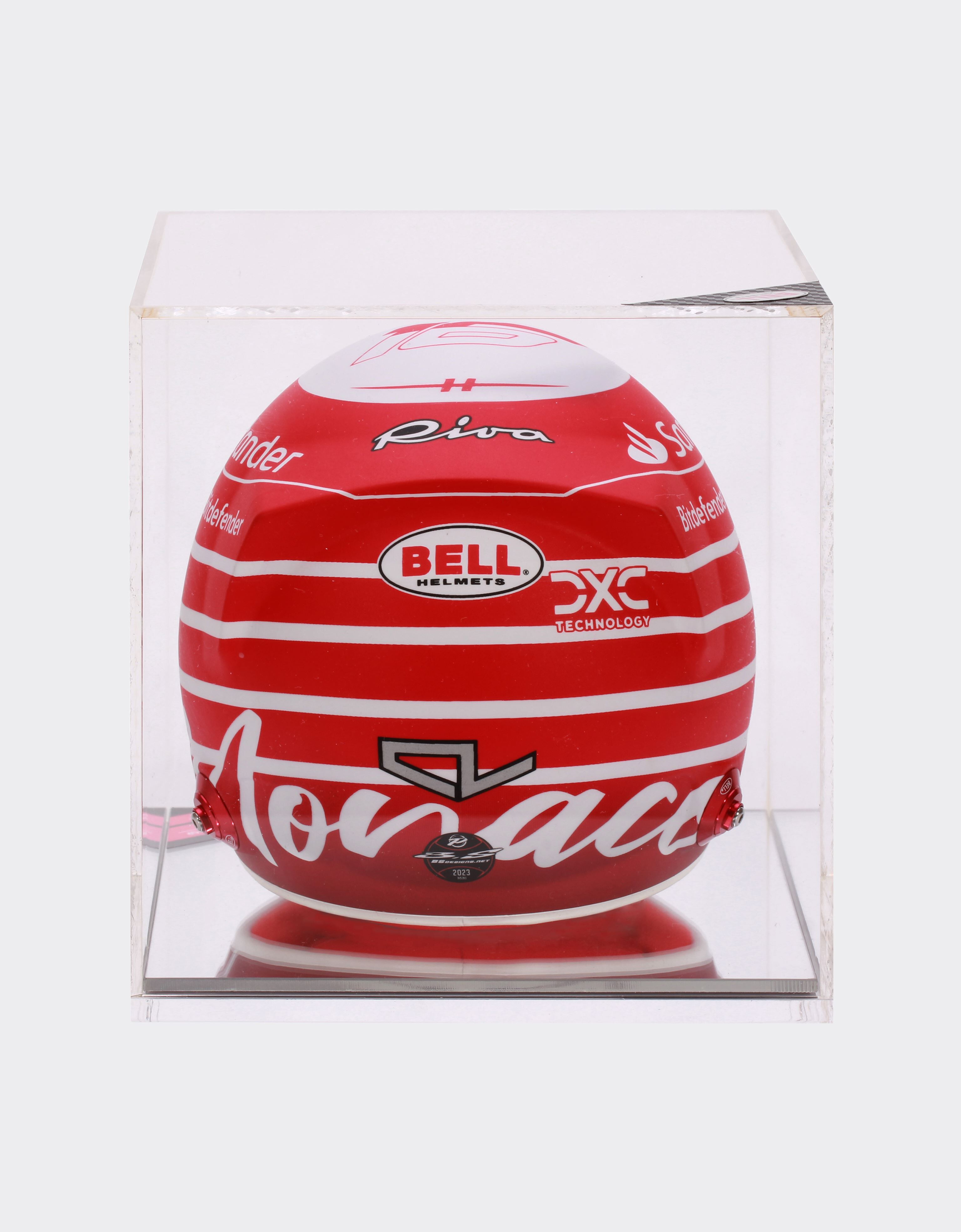 Ferrari 2023 Charles Leclerc mini helmet in 1:2 scale - Monaco Special Edition 红色 F0901f
