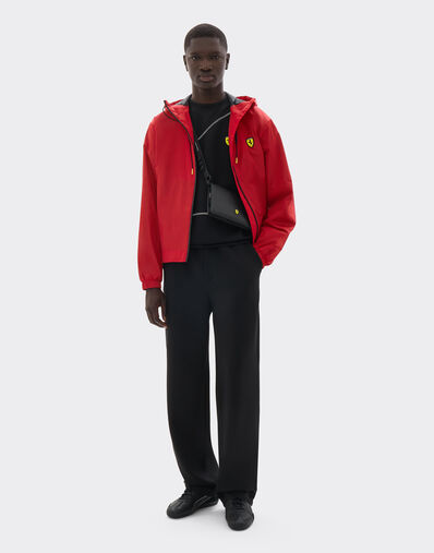  Nylon windbreaker with Ferrari Scudetto Rosso SWMOU0004WNY0003f