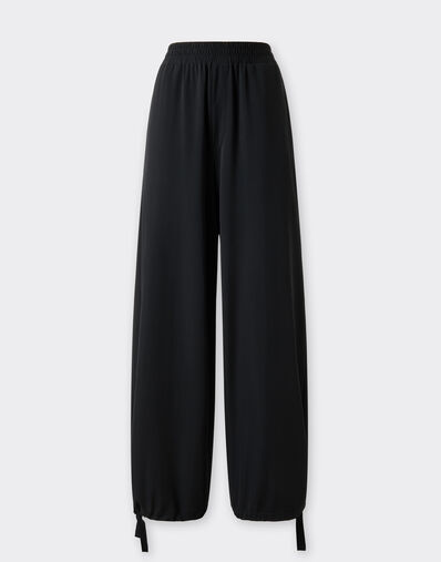  Technical piqué jogger pants Nero SJWSK0003JCO0023f