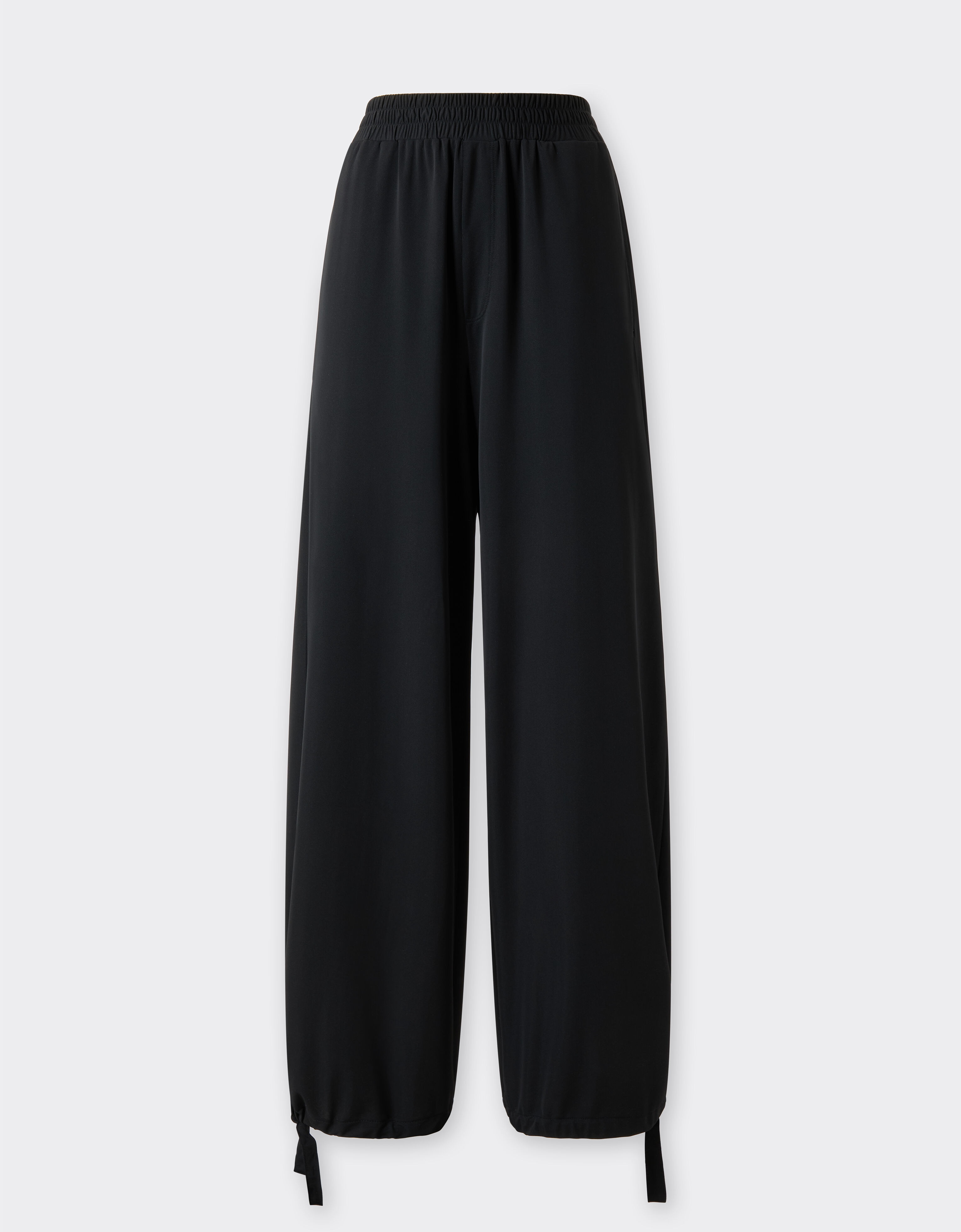 Technical piqué jogger pants Nero SJWSK0003JCO0023f