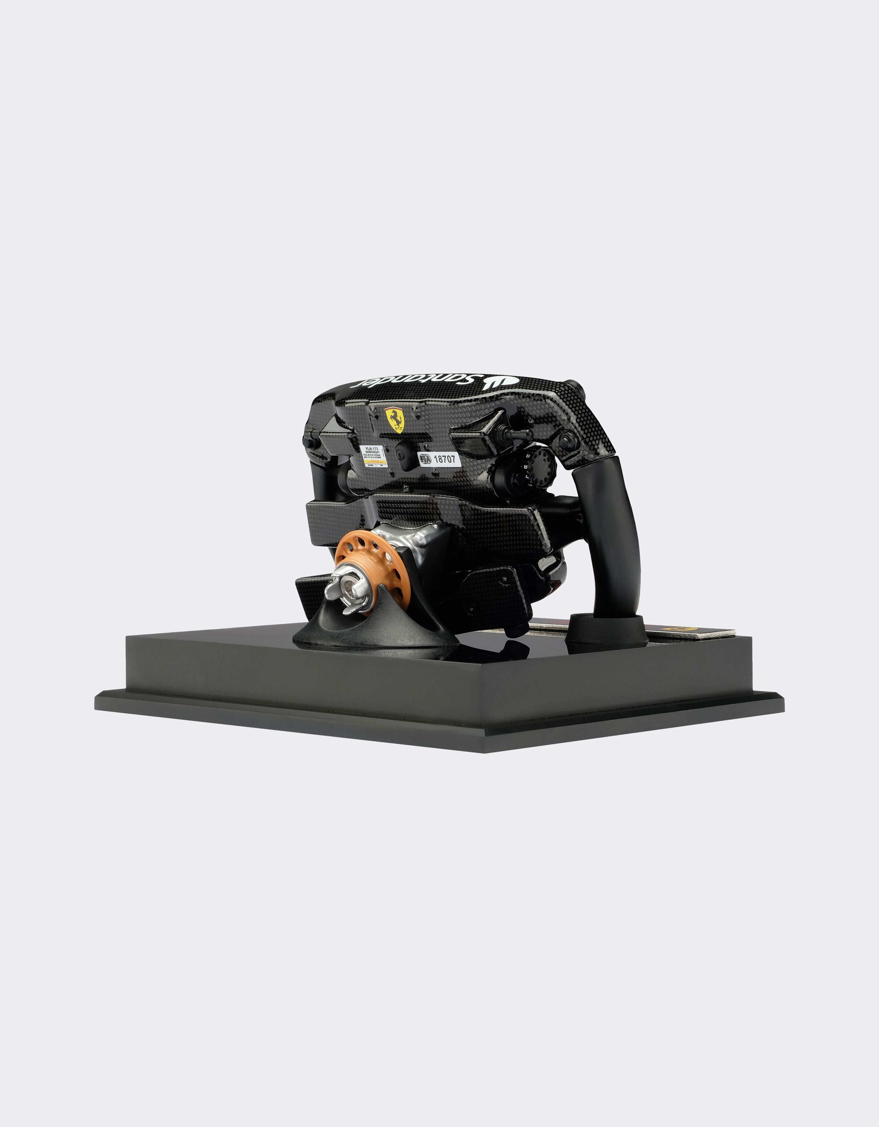 Ferrari Ferrari F1-75 Steering Wheel 1:4 scale model 黑色 F0668f