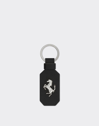 Ferrari Leather keyring with Prancing Horse Maison Red 22362f