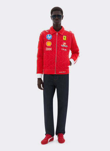 Ferrari Puma为法拉利HP车队2025年蒙扎大奖赛推出限量版复制夹克 Racing red LA0BXf