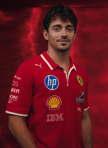 Puma 与 Scuderia Ferrari HP 合作款上海特别版 Polo 衫 Ferrari Puma 与 Scuderia Ferrari HP 合作款上海特别版 Polo 衫 红色 LA04Jf