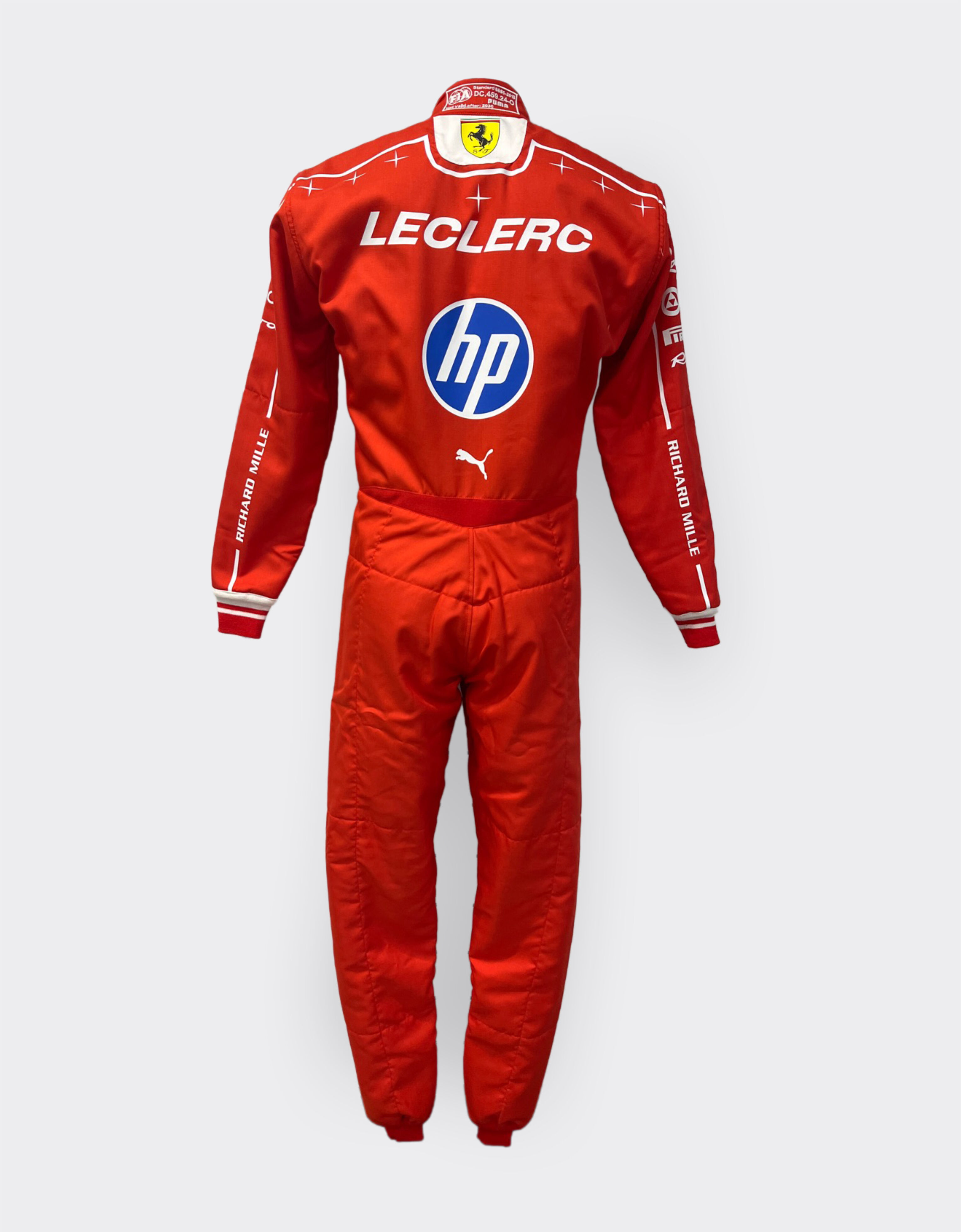 Ferrari Ferrari Leclerc Replica Racing Overalls for the 2026 Monza Grand Prix Rosso LW0JU1089EXT0001f