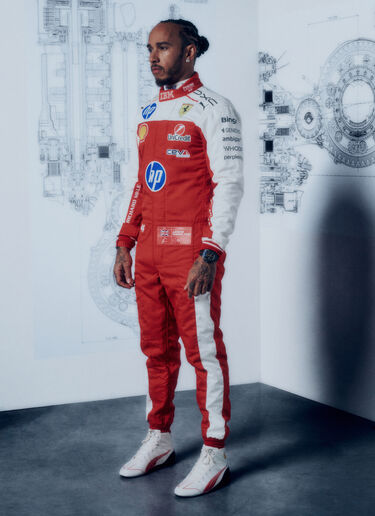 Ferrari Scuderia Ferrari Hamilton Replica racing suit for the 2026 Austin Grand Prix Racing Red LW0JU4119EXT0001f