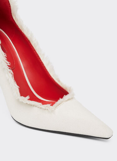 帆布宫廷鞋 Ferrari 帆布宫廷鞋 Avorio 51027f