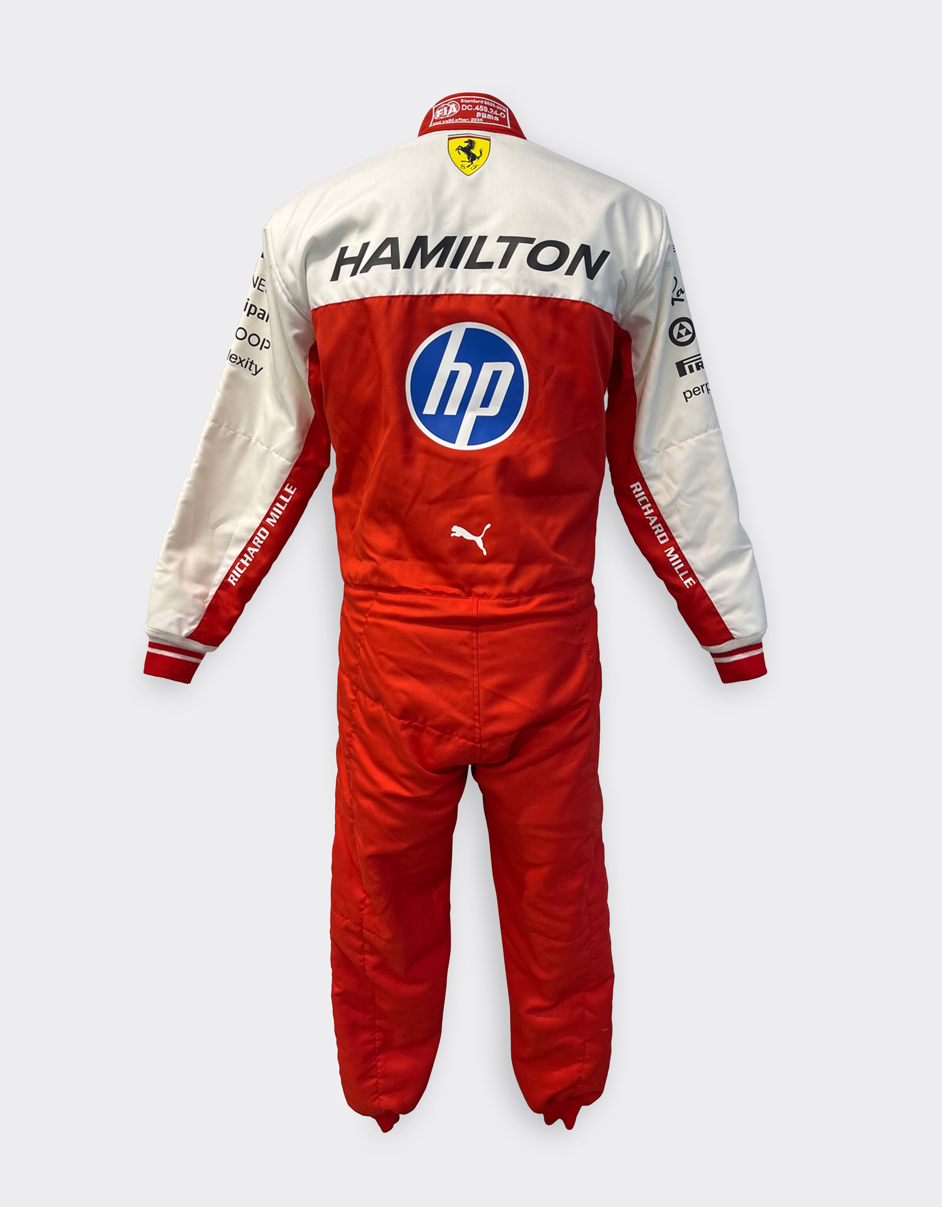 Ferrari Scuderia Ferrari Hamilton Replica racing suit for the 2026 Austin Grand Prix Racing Red LW0JU4119EXT0001f