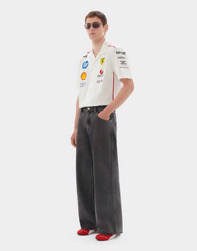 Ferrari Ferrari Replica Shirt for the 2026 Monza Grand Prix Bianco LW0SH1144EXT0001f
