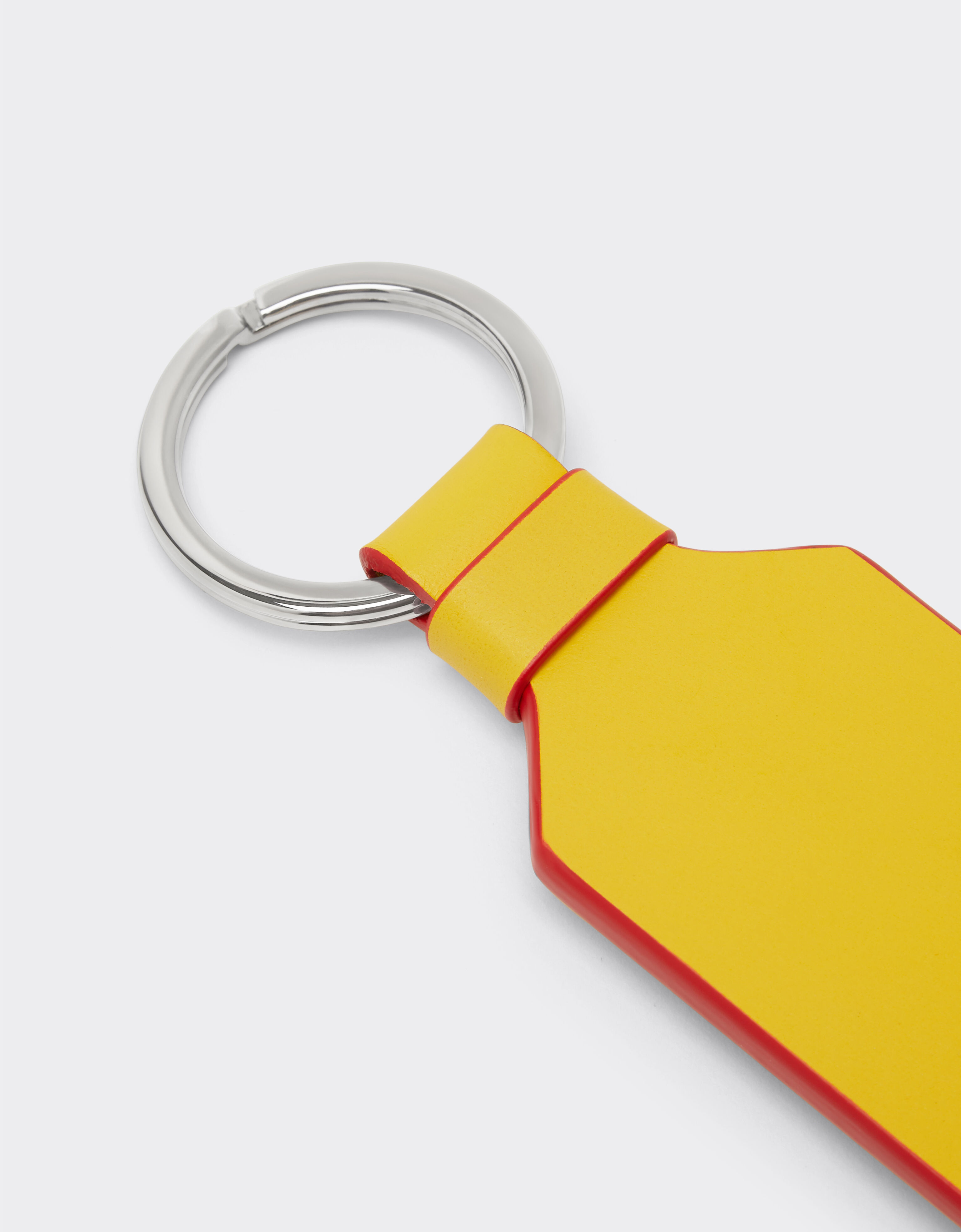 跃马装饰皮革钥匙扣 Ferrari 跃马装饰皮革钥匙扣 黄色 47156f