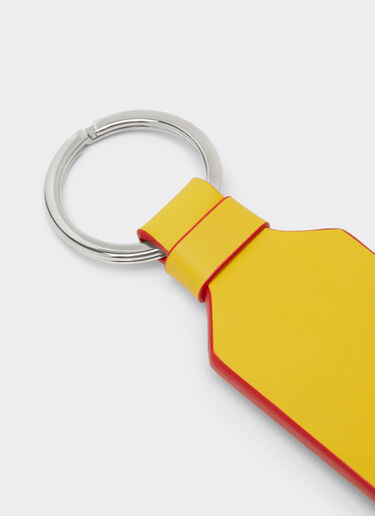 跃马装饰皮革钥匙扣 Ferrari 跃马装饰皮革钥匙扣 黄色 47156f