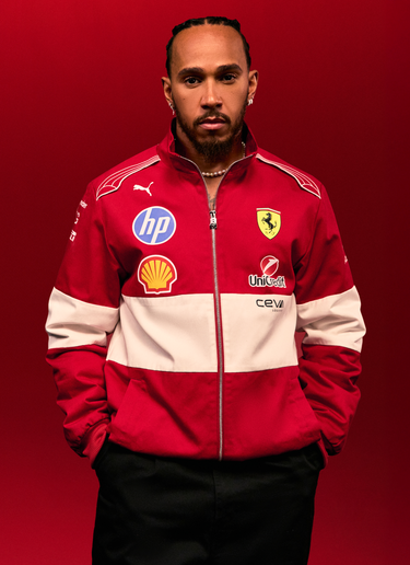Ferrari Puma 与 Scuderia Ferrari HP 合作款2025车队夹克 红色 LA033f