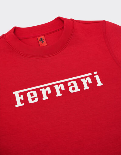 Ferrari 法拉利徽标 Scuba 潜水面料卫衣 赛车红 22763fK