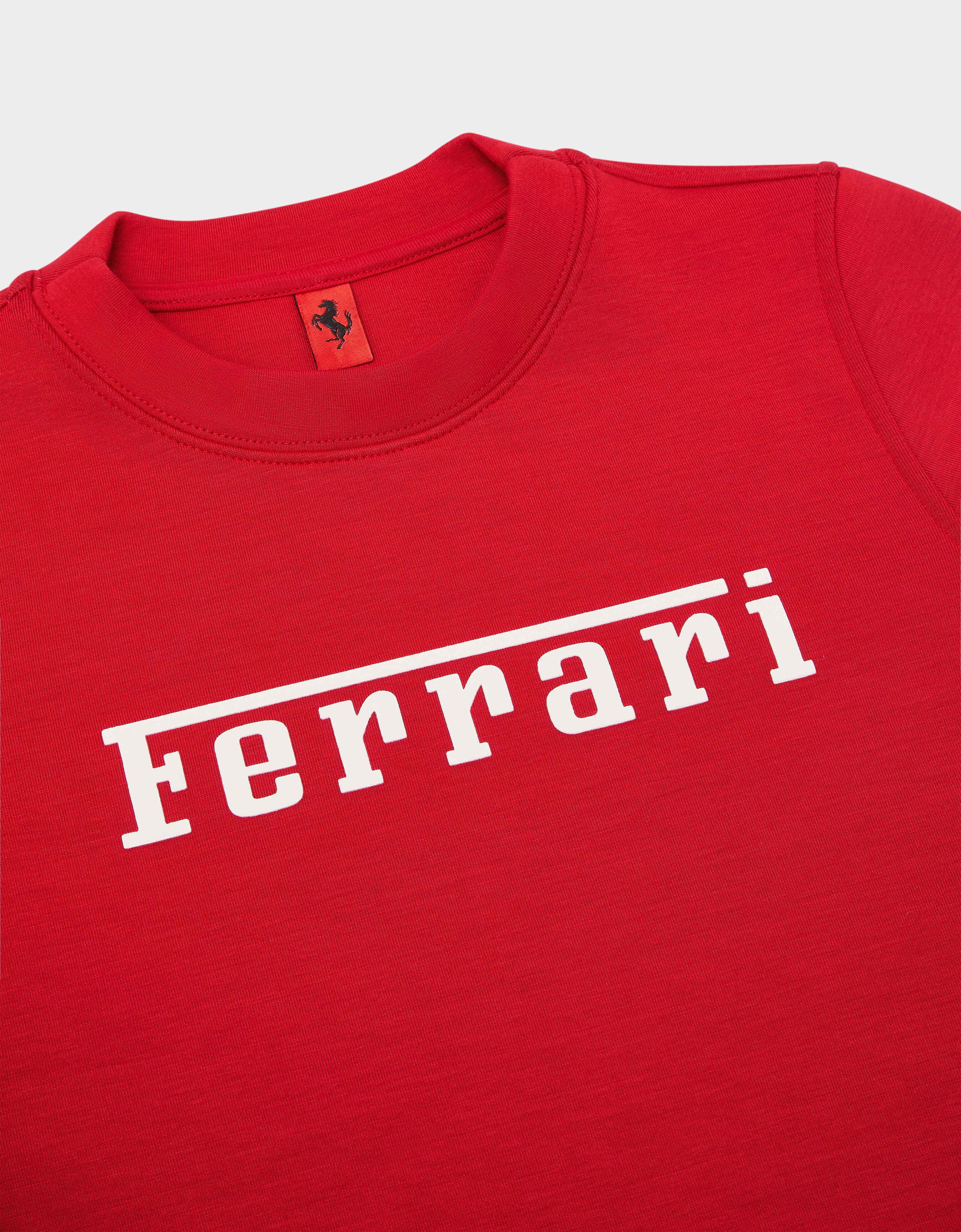 Ferrari 法拉利徽标 Scuba 潜水面料卫衣 赛车红 22763fK