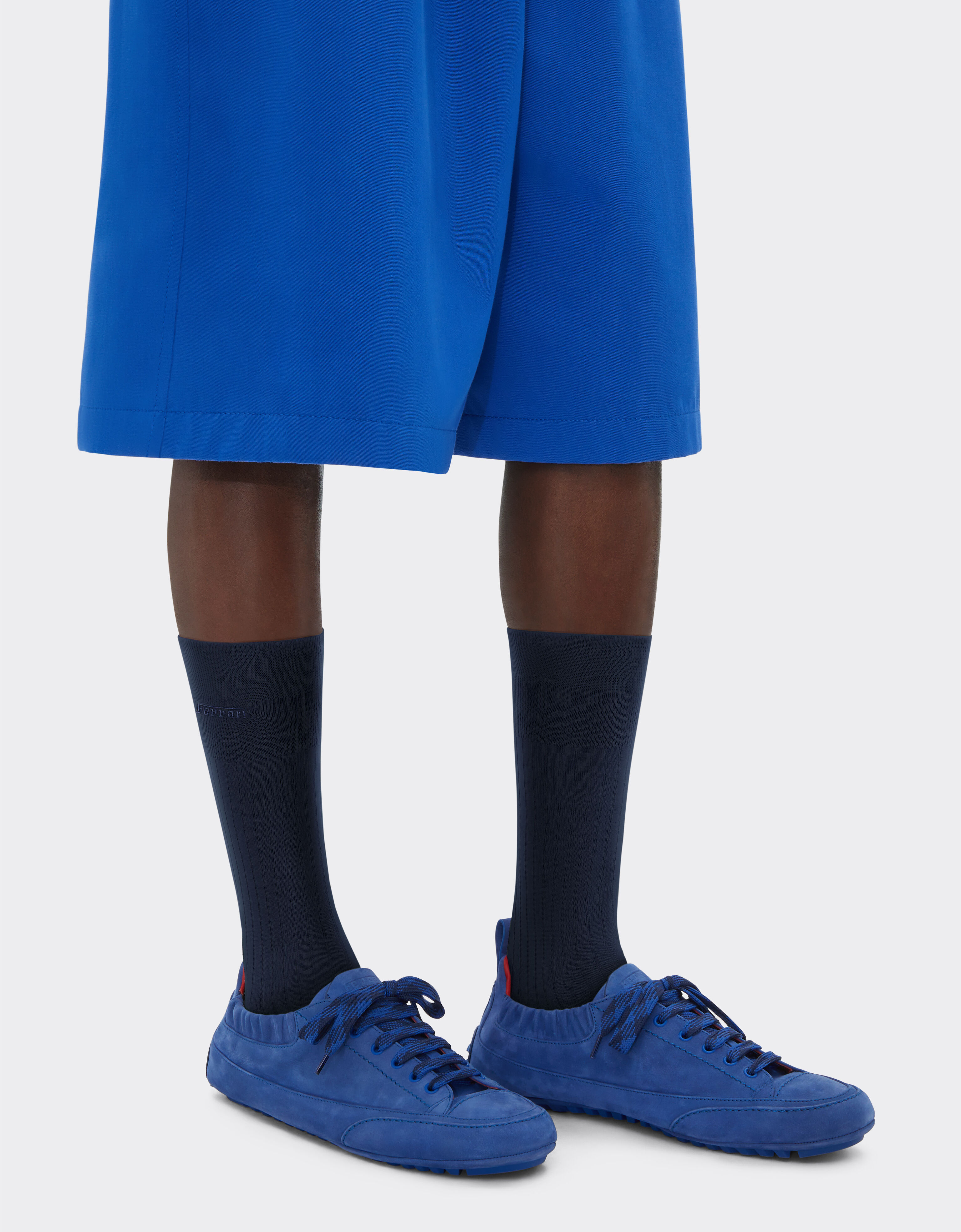 Ferrari 法拉利徽标莱尔线及膝袜 海军蓝 22314f