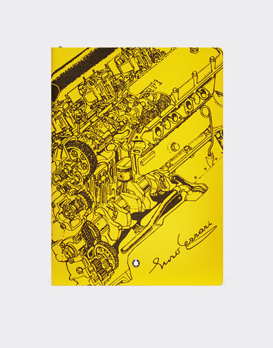 Ferrari Montblanc Great Characters Enzo Ferrari Special Edition Giallo Modena notepad #146 Giallo LA0NB4113EXT0001f