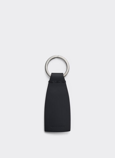 Ferrari Second Life Leather Keychain Nero 21013f