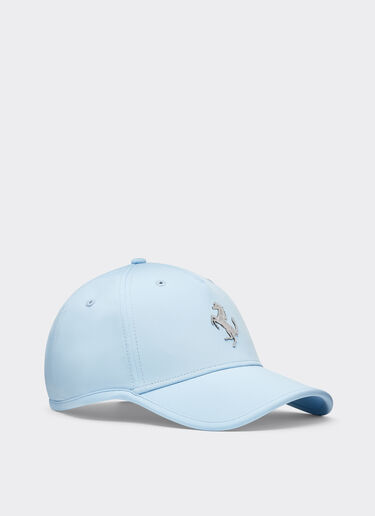 Ferrari Baseball cap with metal prancing horse Steel Blue 20815f