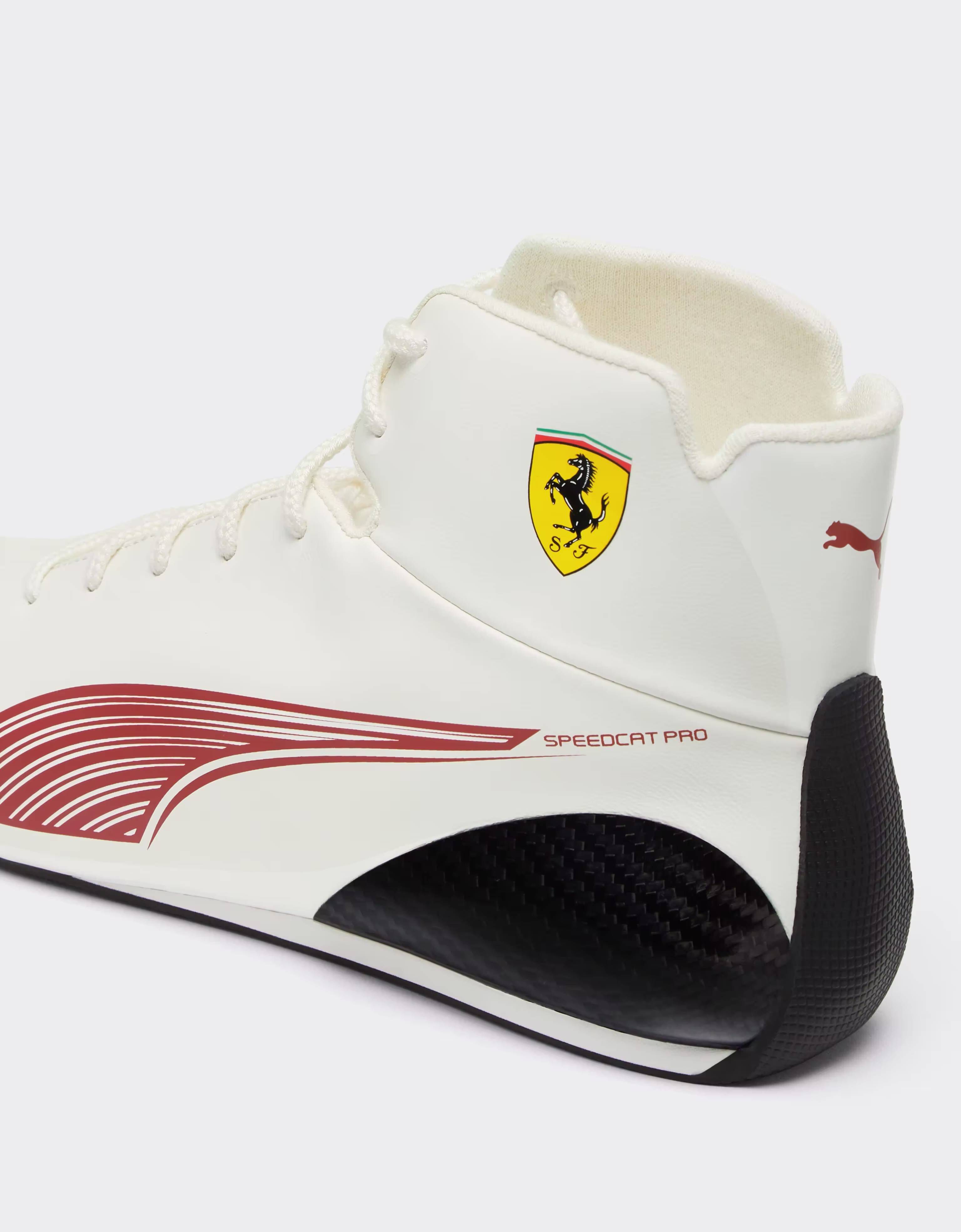 Baskets Replica Speedcat Pro Leclerc pour le GP de Monaco 2026 Ferrari Baskets Replica Speedcat Pro Leclerc pour le GP de Monaco 2026 Bianco LS0OT1222EXT0001f