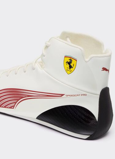 Baskets Replica Speedcat Pro Leclerc pour le GP de Monaco 2026 Ferrari Baskets Replica Speedcat Pro Leclerc pour le GP de Monaco 2026 Bianco LS0OT1222EXT0001f