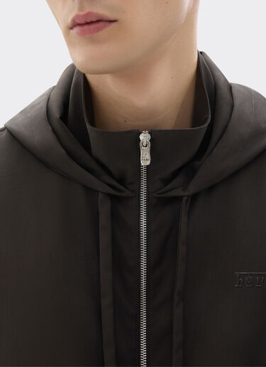 Ferrari Q-Cycle® 凉爽羊毛风衣外套 Dark brown 50782f