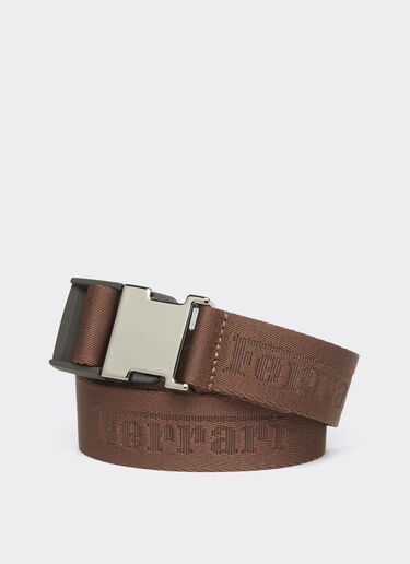 Ferrari Ferrari logo belt Dark Brown 20383f
