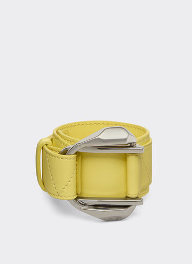 Leather bracelet with buckle Ferrari Leather bracelet with buckle Iris Yellow 50002f