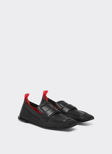 Ferrari 纳帕皮革驾车鞋 黑色 21746f