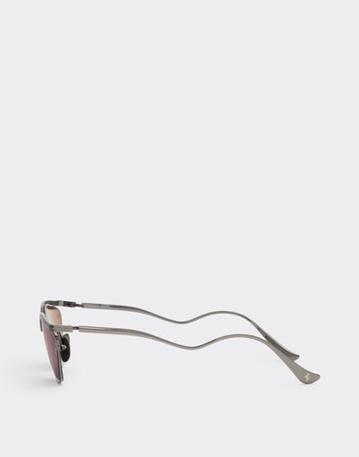 Ferrari Ferrari sunglasses in polished gunmetaltitanium with exclusive Contrast Pro™ lenses Gunmetal LA0L1f