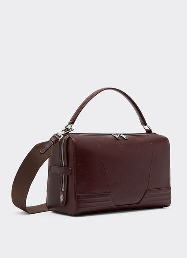 Ferrari GT Soft Bag in Garnet Leather Ferrari Ferrari GT Soft Bag in Garnet Leather Red brown CBWSB0002YL00071f