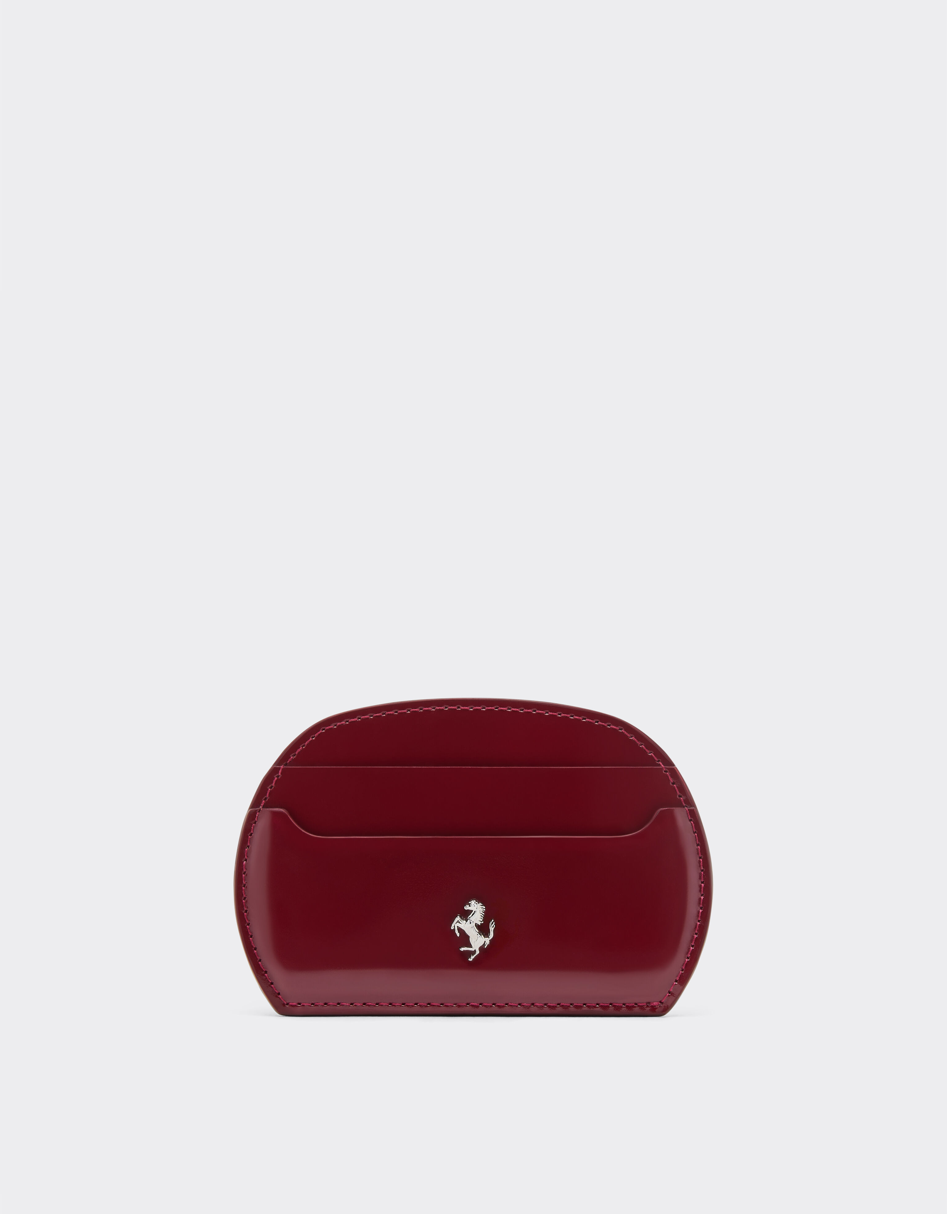Ferrari Ferrari Dino glossy leather card holder Cherry 49216f