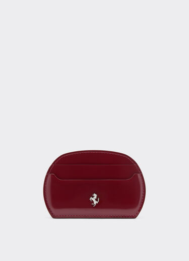 Ferrari Dino glossy leather card holder Ferrari Ferrari Dino glossy leather card holder Cherry 49216f