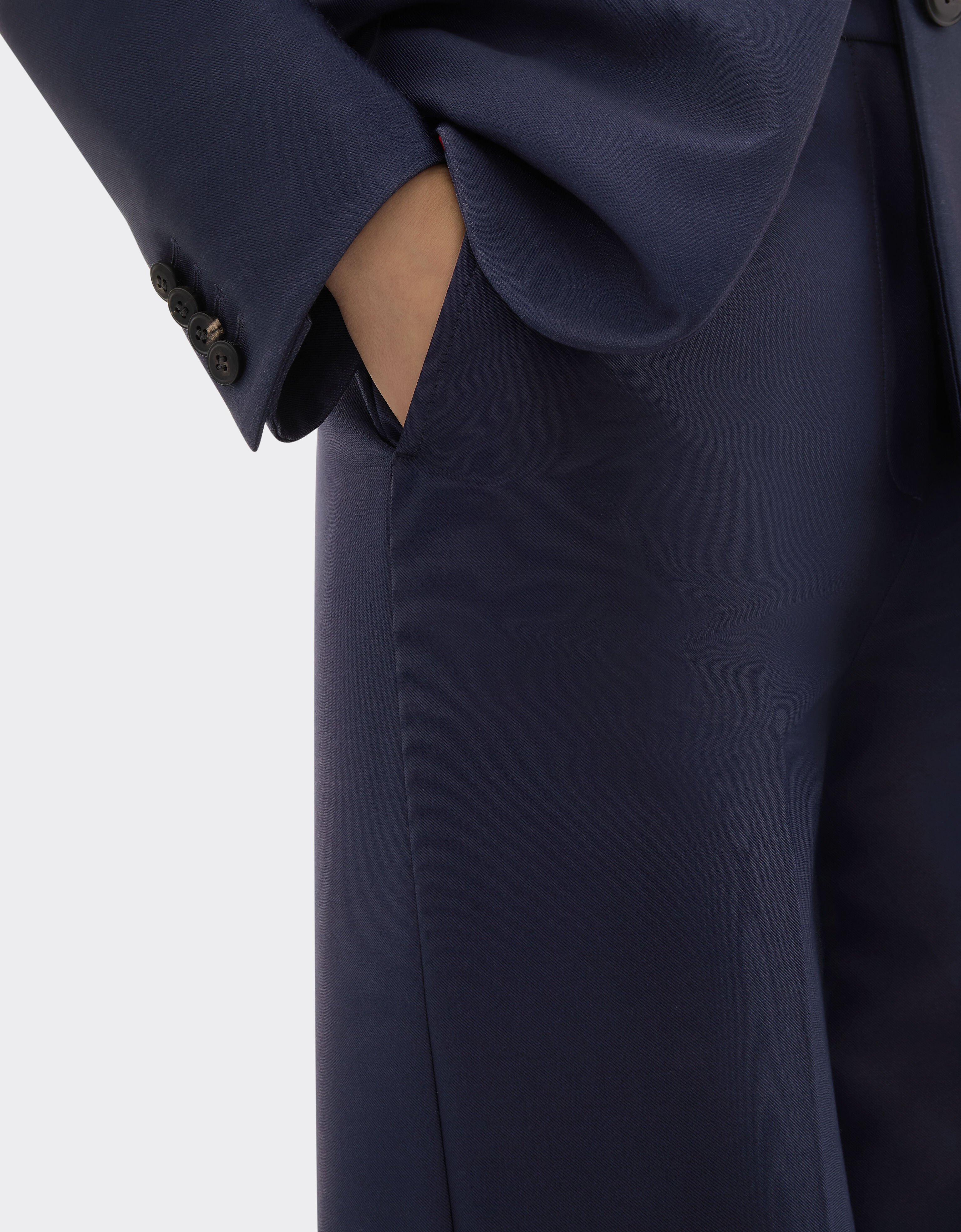 Technical gabardine trousers Ferrari Technical gabardine trousers Ultramarine 49919f