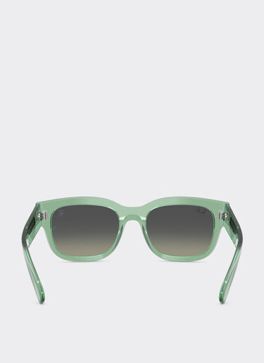 Ferrari Ray-Ban for Scuderia Ferrari RB2228M 透明绿色醋酸纤维眼镜，搭配灰色渐变镜片 Verde Albero LA0JIf