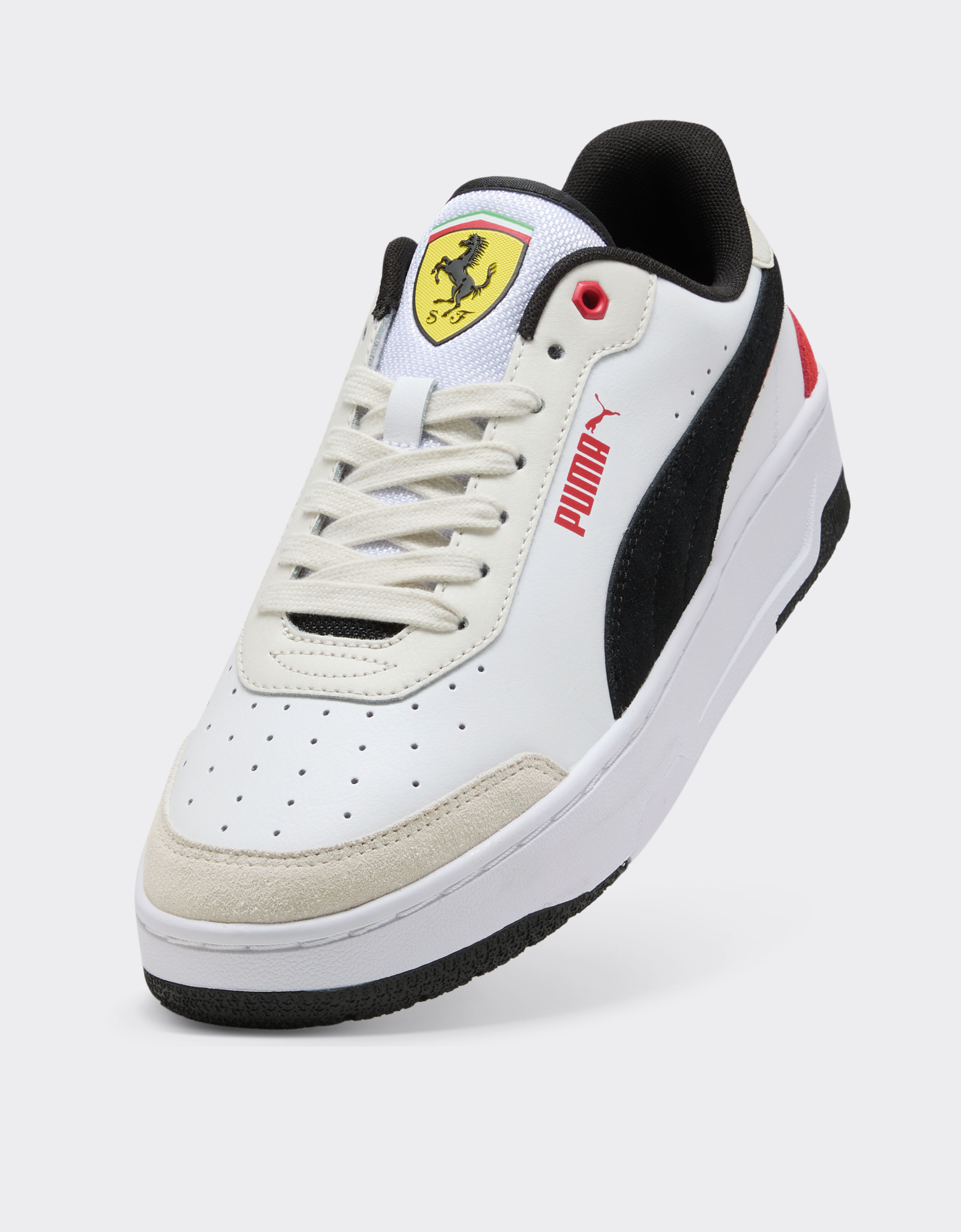 Ferrari Puma 呈现法拉利车队 CA Match 运动鞋 Optical White LA0B8f