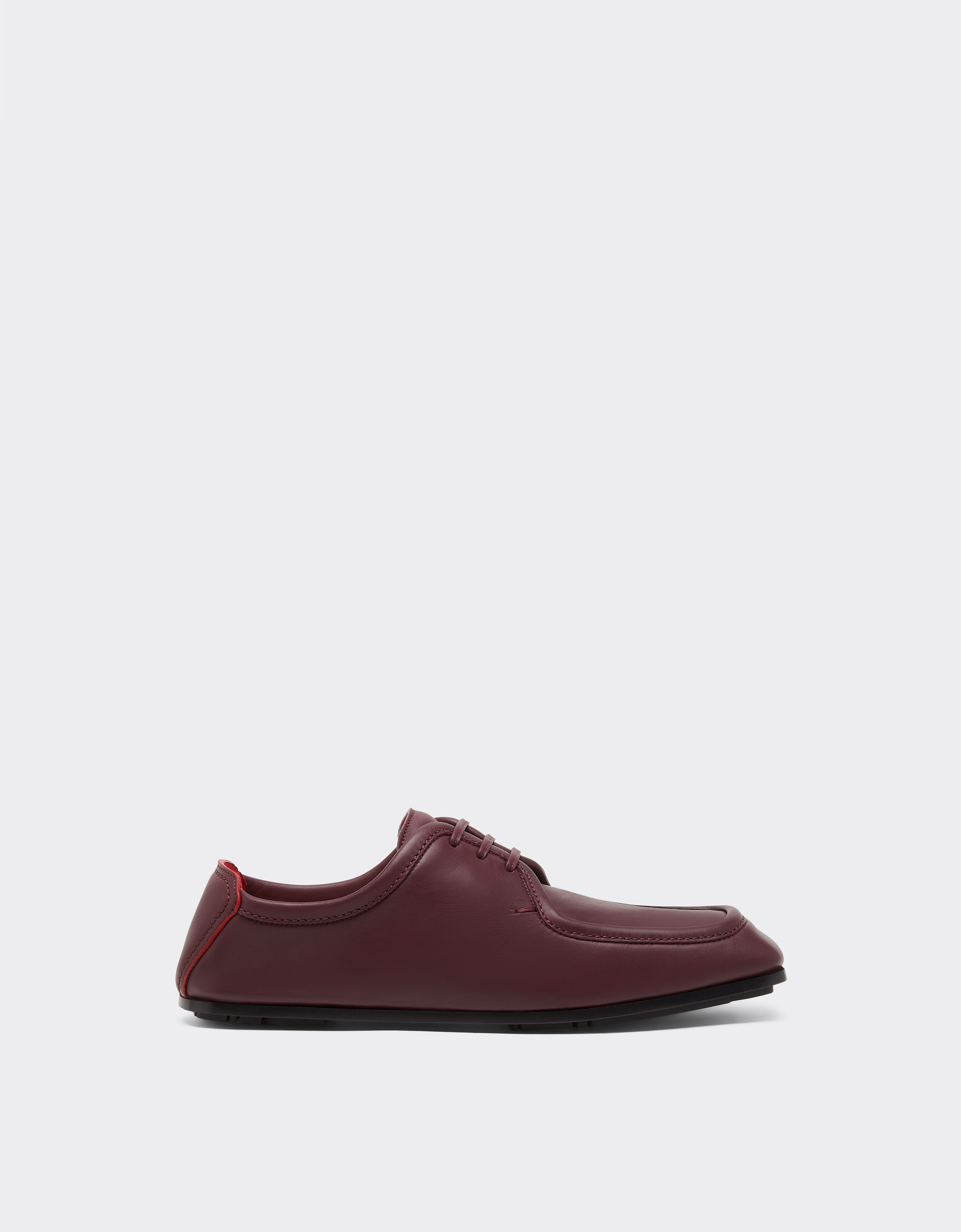 Ferrari Leather derby shoe Mahogany 49159f