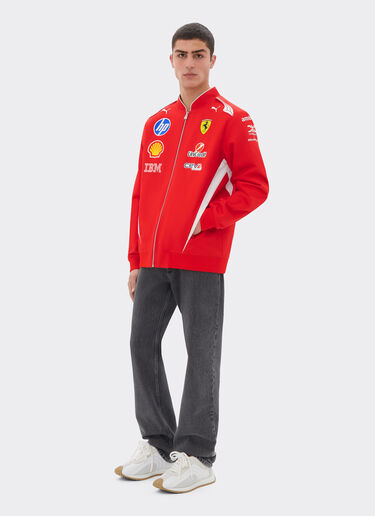 Replica Drivers Authentic 2026 Bomber Jacket Puma for Scuderia Ferrari HP Ferrari Replica Drivers Authentic 2026 Bomber Jacket Puma for Scuderia Ferrari HP Red LA0H1f
