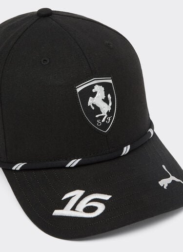 Ferrari Leclerc Replica Ferrari baseball cap for the 2026 Singapore Grand Prix Black LA0CP1138EXT0001f