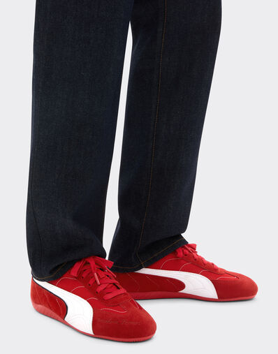 Ferrari Puma 为法拉利HP车队2025年蒙扎大奖赛打造的限量版 Rosso Corsa 红色运动鞋 Red LA0BMf