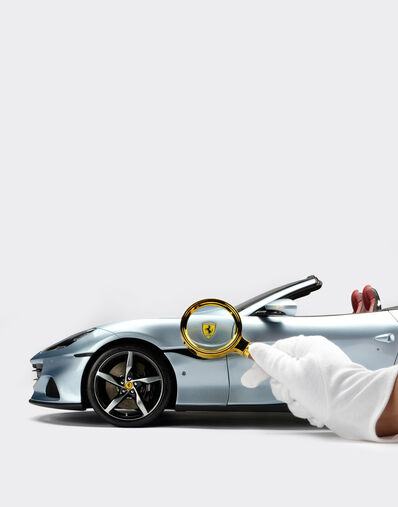 Ferrari 1:8 法拉利 Portofino M 模型车 苏格兰蓝色 F0575f