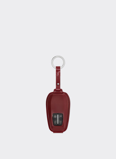 Ferrari keychain in shiny leather Ferrari Ferrari keychain in shiny leather Cherry 49238f