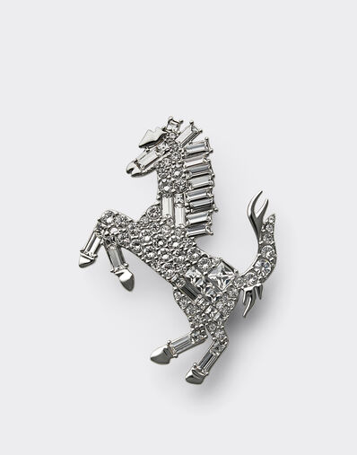 Ferrari Broche Cavallino Rampante Strass Antracite CGWSP0001JU00005f