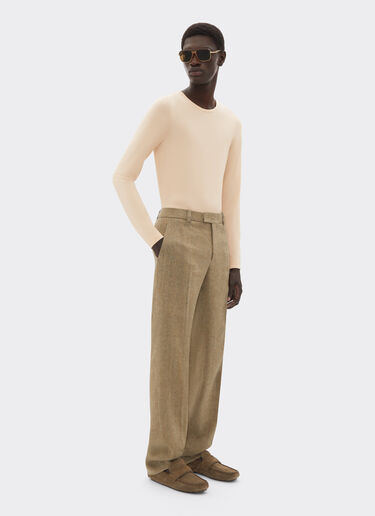 Ferrari 长袖平纹针织 T 恤 Powder Pink 50343f