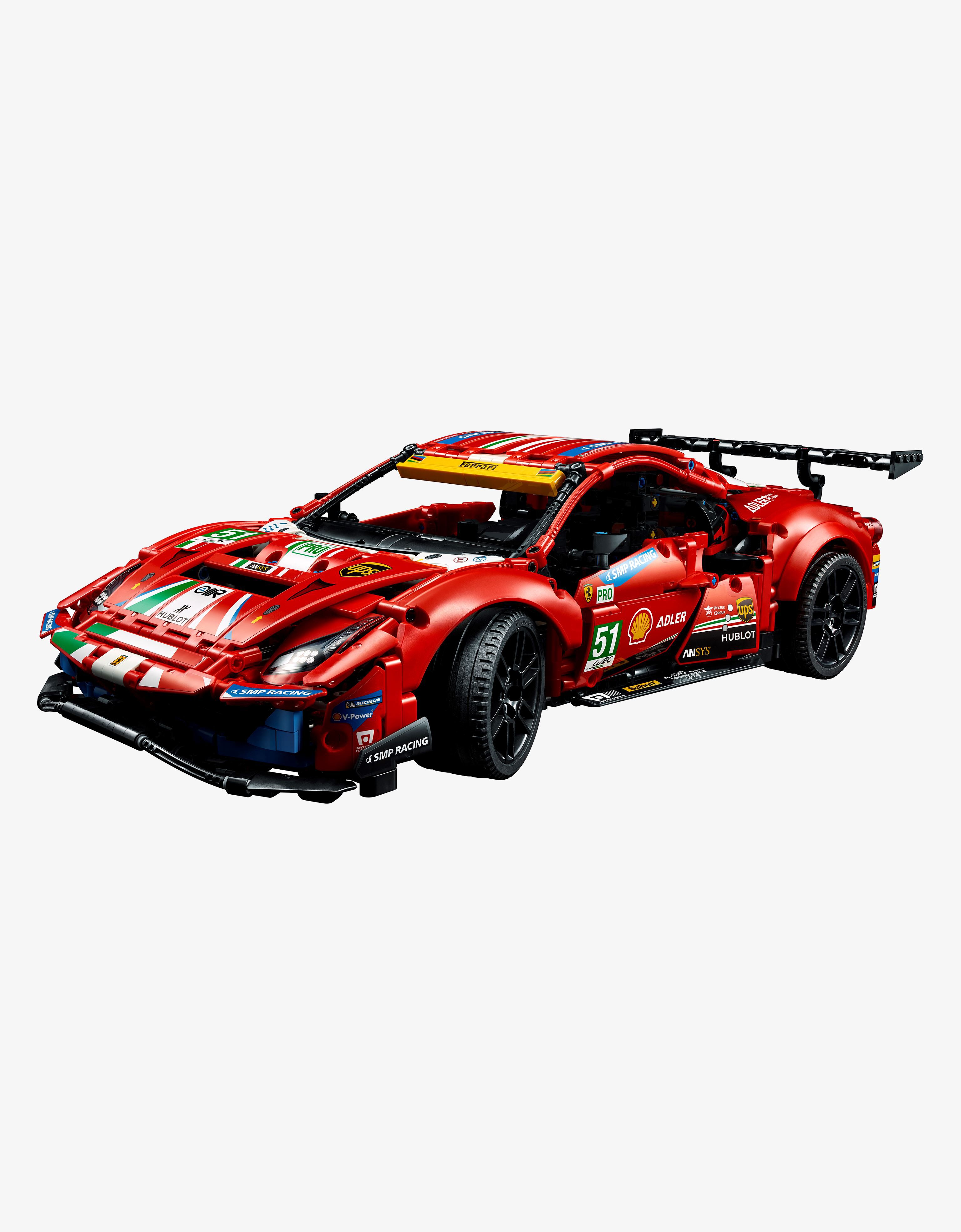 Ferrari LEGO® Technic Ferrari 488 GTE “AF Corse # 51” model 红色 F0204fK
