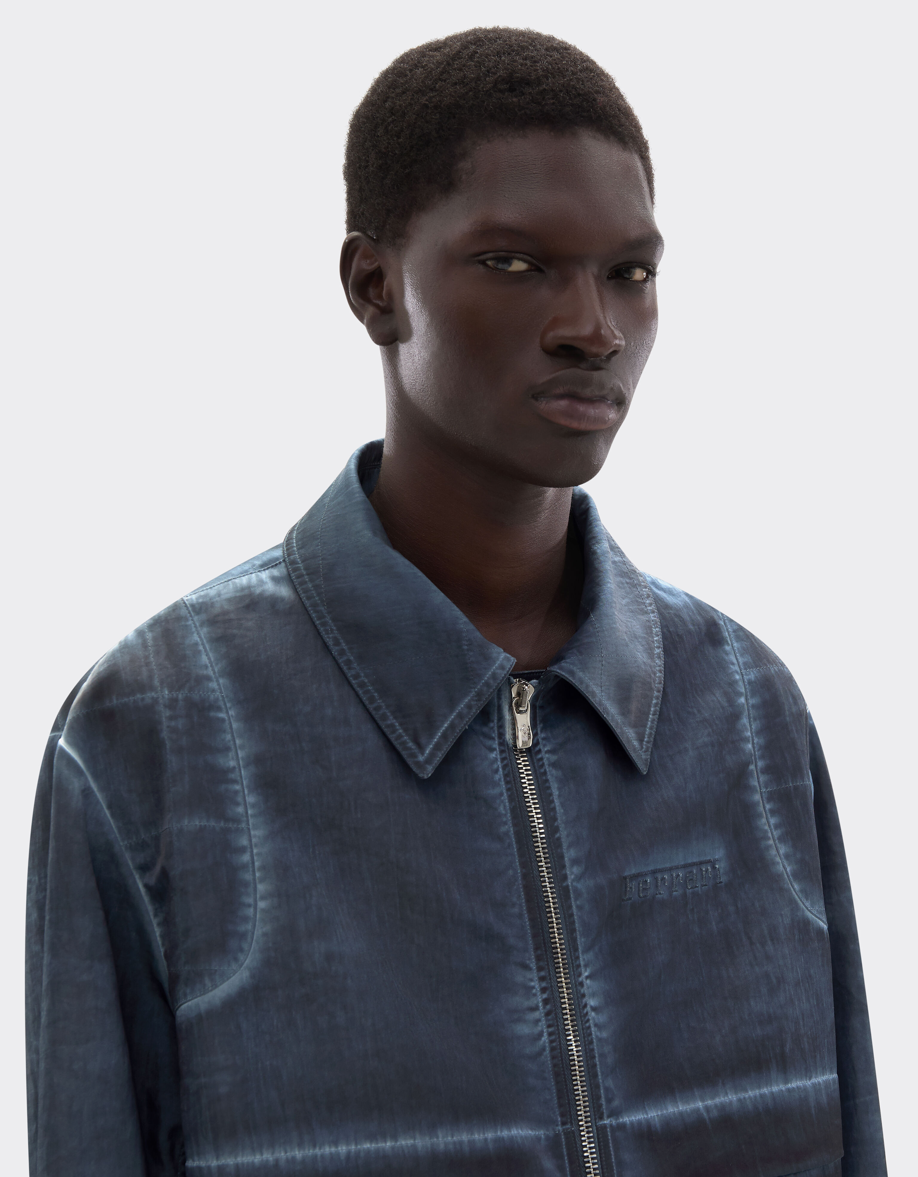 尼龙华达呢海军大衣 Ferrari 尼龙华达呢海军大衣 Ultramarine 50051f