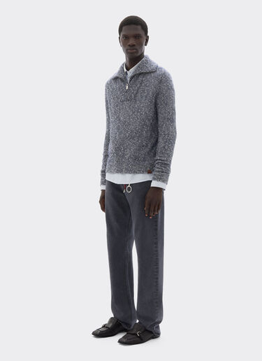 Cashmere and silk knit Ferrari Cashmere and silk knit Ultramarine 49906f